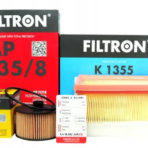 3 Filtry Renault Scenic 4 IV 1.2 Tce 1.3 Tce 2016- Oryginalny