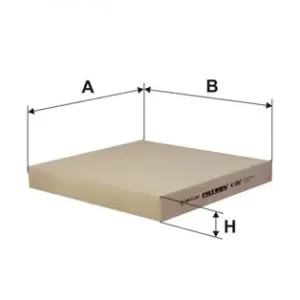 Zwrot pieniędzy Filtr, wentylacja przestrzeni pasażerskiej FILTRON K 1187