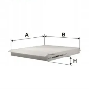 Zamów teraz Filtr, wentylacja przestrzeni pasażerskiej FILTRON K 1055