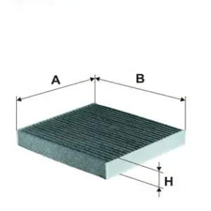 Zwrot pieniędzy Filtr, wentylacja przestrzeni pasażerskiej FILTRON K 1210A