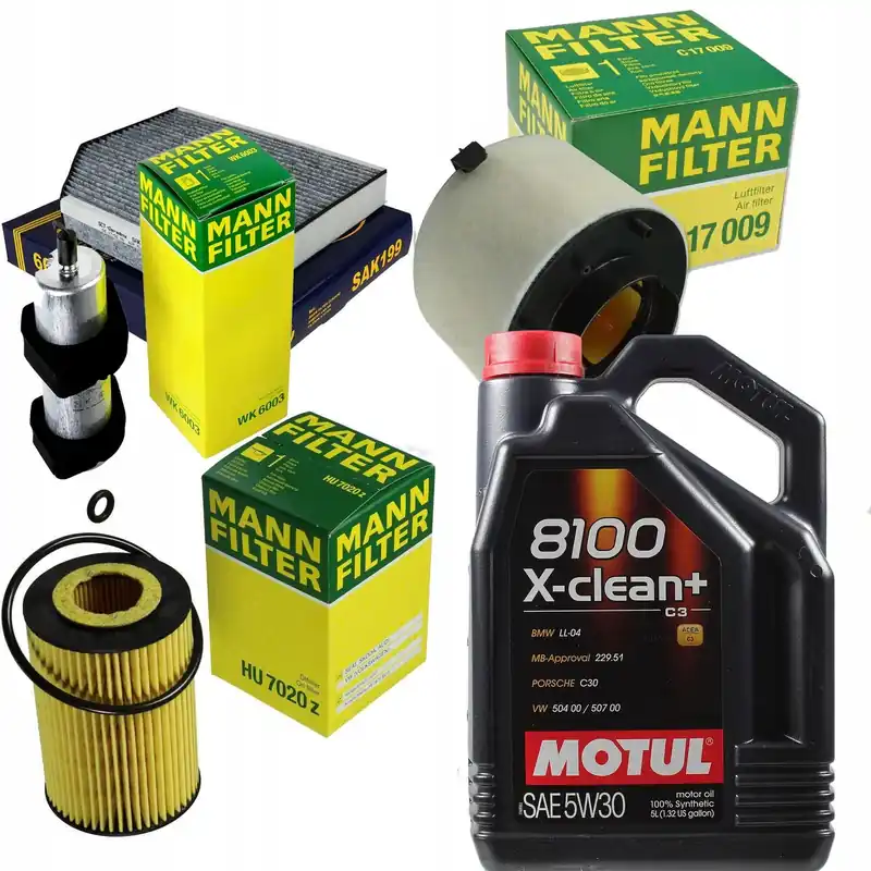 ZESTAW FILTRÓW AUDI A4 (B8) 2.0 tdI +olej Promocja