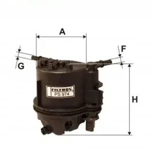Bezpieczna płatność FILTR PALIWA CITROEN, PEUGEOT, FORD 1,4HDI sztuka