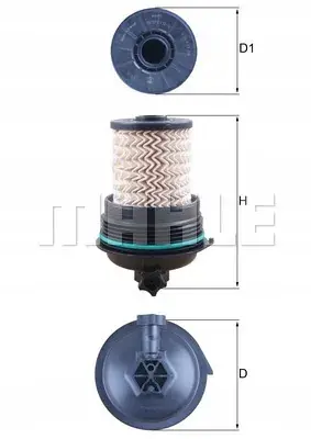 Zwrot pieniędzy Filtr paliwa KNECHT KX 480