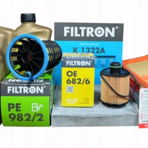 4x Filtr + Olej Fiat Panda 3 III 1.3 D 2012- EURO6 Popularny
