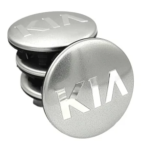KIA DEKIELKI na felgi zaślepki felg KAPSLE kołpaczki KIA 58mm 4 szt 58/50 Bezpieczna płatność