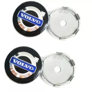 DEKLE DEKIELKI ZAŚLEPKI FELG KAPSLE VOLVO CZARNY 60mm Komplet 4Szt S/V/XC ! Najlepsza cena