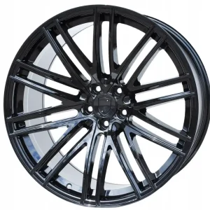 1274 CZARNE NOWE FELGI 21 5x112 DO PORSCHE MACAN Autentyczny