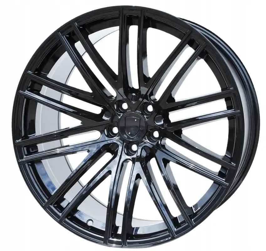 1274 CZARNE NOWE FELGI 21 5x112 DO PORSCHE MACAN Autentyczny