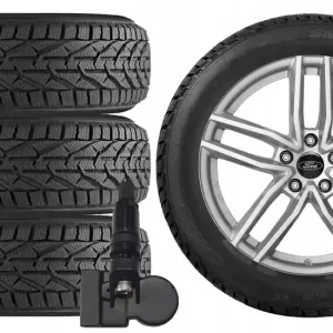 Wyprzedaż NOWE KOŁA ZIMA Ford Kuga 2 II Riken 235/55R17 TPMS-7