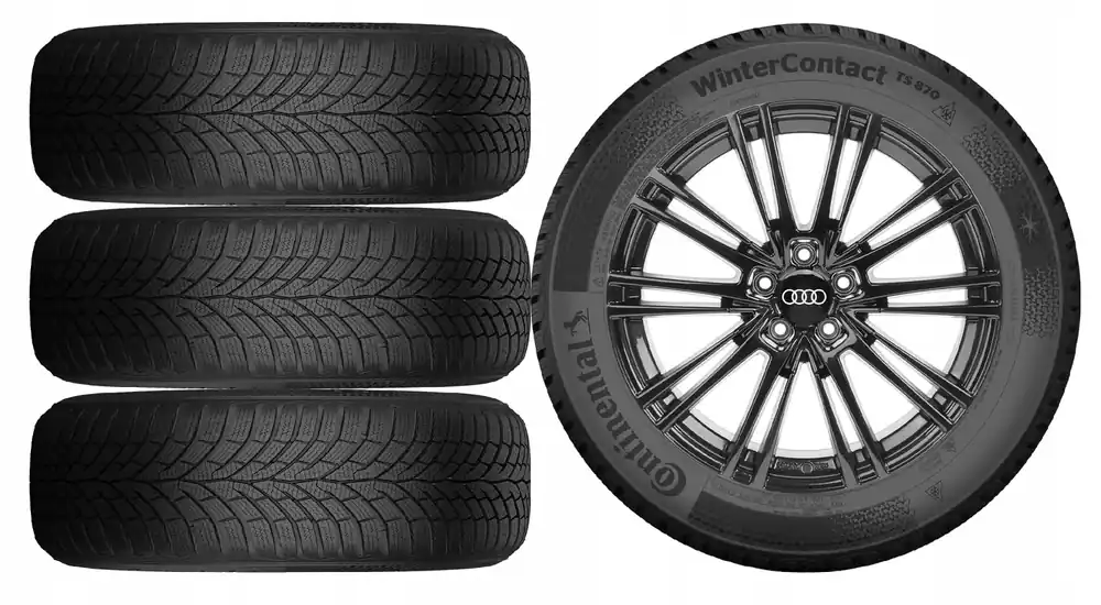 Autentyczny NOWE KOŁA ZIMA Audi A4 Allroad B9 Continental 245/40R19-4