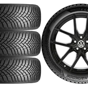 Wyprzedaż NOWE KOŁA ZIMA VW T-ROC (A1) Hankook 215/55R17-6