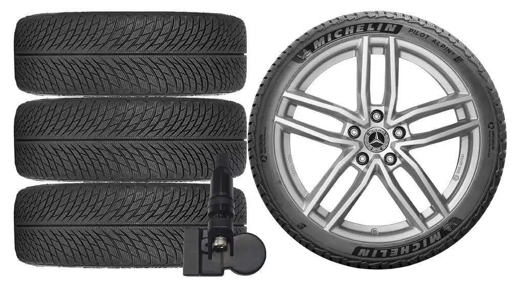 Wysoka jakość NOWE KOŁA ZIMA Mercedes B-Klasa W247 F2B Michelin 225/45R18 MO-12