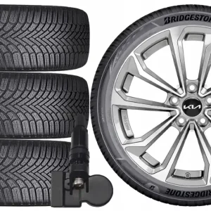 Wysoka jakość NOWE KOŁA ZIMA Kia SPORTAGE 4 IV QL QLE Bridgestone 225/55R18 TPMS-6