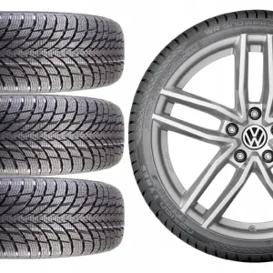 Wyprzedaż NOWE KOŁA ZIMA VW Passat B9 (BJ) Nokian 235/45R18-8