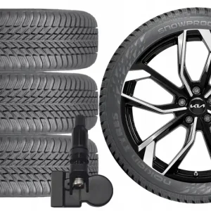 Autentyczny NOWE KOŁA ZIMA Kia SPORTAGE 4 IV QL QLE Nokian 225/55R18 TPMS-2