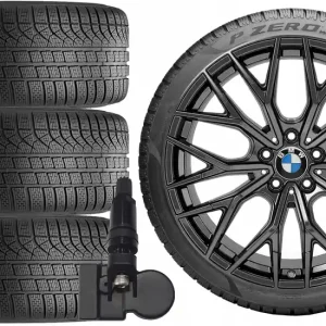 Bezpieczna płatność NOWE KOŁA ZIMA BMW X1 U11 U1X Pirelli 245/45R19 BMW-10