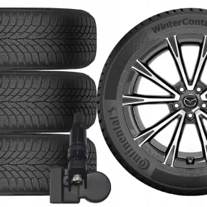Autentyczny NOWE KOŁA ZIMA Mazda CX-30 (DM) Continental 215/55R18 TPMS-3