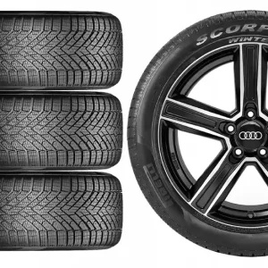 Autentyczny NOWE KOŁA ZIMA Audi Q5 FY Pirelli 235/55R19-7