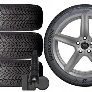 Wyprzedaż NOWE KOŁA ZIMA Ford Focus DEH Bridgestone 205/60R16 TPMS-5