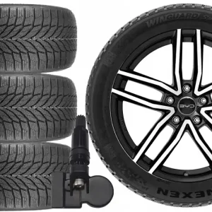 Autentyczny NOWE KOŁA ZIMA BYD DOLPHIN Nexen 205/50R17 TPMS-17