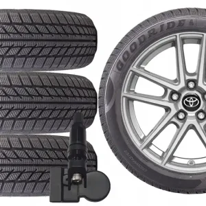 Wyprzedaż NOWE KOŁA ZIMA Toyota COROLLA XII 12 ZE1HE Goodride 205/55R16 TPMS-5