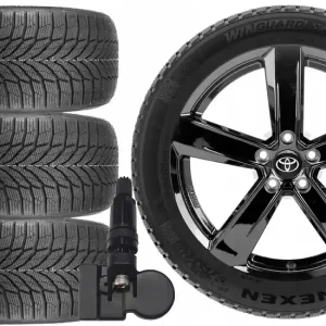 Autentyczny NOWE KOŁA ZIMA Toyota CAMRY XV7 Nexen 235/45R18 TPMS-3