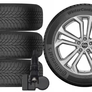 Wyprzedaż NOWE KOŁA ZIMA Nissan QASHQAI (J12) Continental 215/65R17 TPMS-5