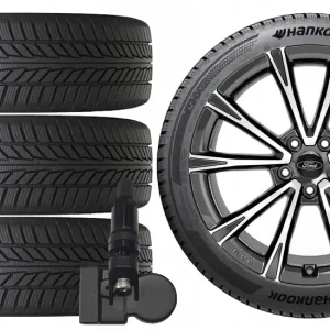 Wysoka jakość NOWE KOŁA ZIMA Ford Focus Active DEH Hankook 215/50R18 TPMS-10
