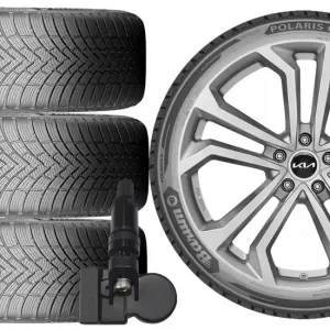 Autentyczny NOWE KOŁA ZIMA Kia Sportage (NQ5e) Barum 235/50R19 TPMS-15