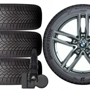 Wyprzedaż NOWE KOŁA ZIMA BMW X1 U11 U1X Bridgestone 225/55R18 BMW