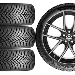 Zamów teraz NOWE KOŁA ZIMA VW T-ROC (A1) Hankook 215/55R17-7