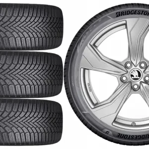 Wyprzedaż NOWE KOŁA ZIMA Skoda KaroQ 4x4 (NU) Bridgestone 225/50R18-18