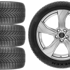 Autentyczny NOWE KOŁA ZIMA Peugeot 308 (F) Nexen 225/40R18-5