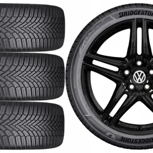 Autentyczny NOWE KOŁA ZIMA VW Arteon Shooting Brake (3H) Bridgestone 225/55R17