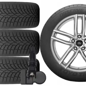 Autentyczny NOWE KOŁA ZIMA Ford Focus DEH Toyo 215/50R17 TPMS-16