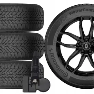 Darmowa dostawa NOWE KOŁA ZIMA Renault Kadjar (RFE) Continental 215/60R17 TPMS-2
