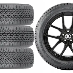 Darmowa dostawa NOWE KOŁA ZIMA Skoda Fabia 4 IV GEN (PJ) Nokian 215/45R17-5