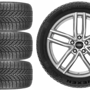 Bezpieczna płatność NOWE KOŁA ZIMA Audi A5 B10 (F2) Nexen 225/55R17-5