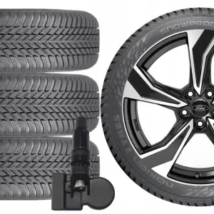 Autentyczny NOWE KOŁA ZIMA Ford Kuga 2 II Nokian 235/55R17 TPMS-27