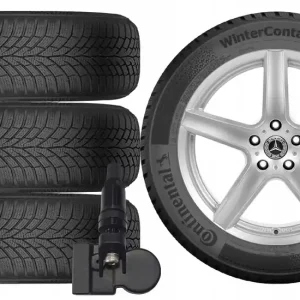 Darmowa dostawa NOWE KOŁA ZIMA Mercedes B-Klasa W247 F2B Continental 205/55R17 MO-6