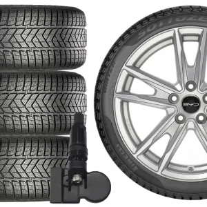 Autentyczny NOWE KOŁA ZIMA BYD DOLPHIN Pirelli 205/50R17 TPMS-13