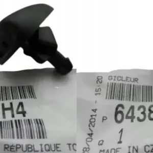 Dysze Spryskiwacza 2 szt. Citroen Peugeot 6438H4 Wysoka jakość