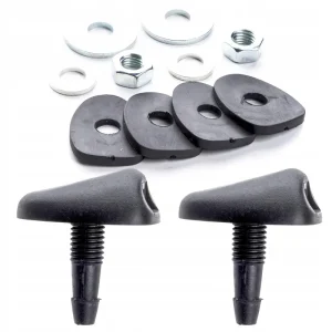 UNIWERSALNE DYSZE SPRYSKIWACZY SZYBY PRZÓD MGŁOWE Z REGULACJĄ KOMPLET 2 SZT Autentyczny