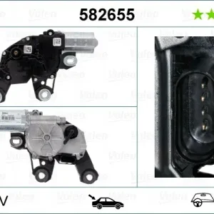 Zamów teraz Silnik wycieraczek VALEO 582655