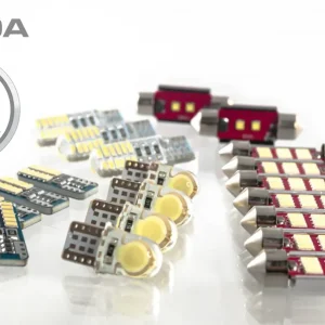 Bezpieczna płatność SKODA FABIA 2 - Zestaw Oświetlenie wnętrza LED!