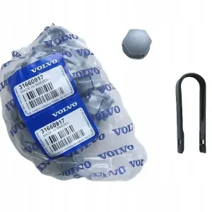 VOLVO nakladki na sruby felgi kola chrom mat kpl Premium