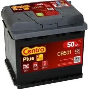 Nowość Akumulator 50Ah 450A Centra Plus CB501 L+