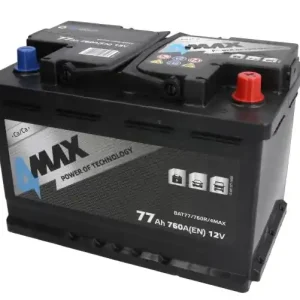 Akumulator 77Ah 760A 4MAX BAT77/760R P+ Najlepsza cena