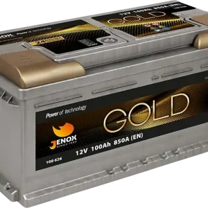 Autentyczny Akumulator Jenox Gold 100Ah 850A P+