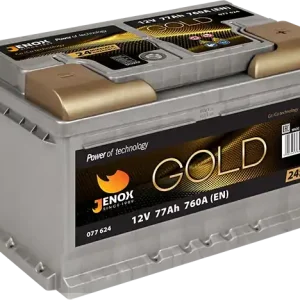 Akumulator Jenox Gold 77Ah 770A P+ Rabat